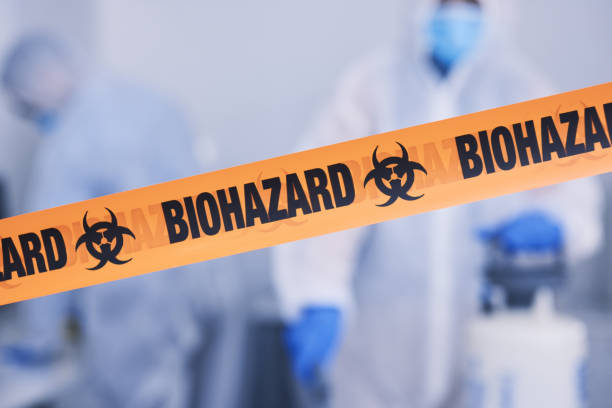 Professional Infectious Disease Decontamination technician working in Mineola, TX
